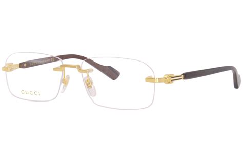 gold glasses gucci|gucci eyeglasses men gold.